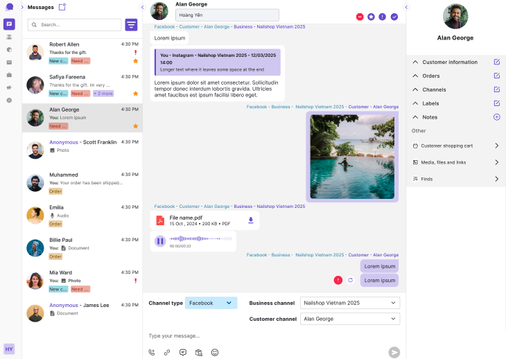 Chat interface